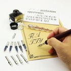 Calligraphy Pen Set - 15-piece Kit - Glass Pen - 11 Nib   1 Ink Set