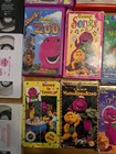 Vintage Lot Of 21 Barney The Purple Dinosaur Vhs Tapes Htf Sing Dance Movies 