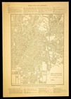 Antique Los Angeles Map City Central La Street Old Original Atlas Vintage 1920s