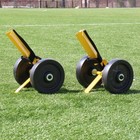Lacrosse Goal Wheels - College Size  8  Wheels  - Easily Move Nets With Convi   