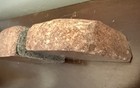 Pair Of Vintage Mid-century  Geometric Bookends Art Deco Natural Stone 2