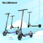 Megawheels Electric Scooter Long Range Folding Kick Escooter Safe Urban Commuter