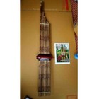 Khaen Bamboo Handcrafts Musical Instrument Pipes Silver Reed Mouth Organ Key Am