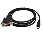 Usb To Rs232 Serial Adapter Usb Mini 5 Pin Male To Db9 9 Pin Female Serial Co   