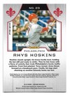 Rhys Hoskins 2019 Panini Chronicles Crusade Silver Prizm  23  Phillies