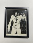 Vtg Elvis Presley Collectibles  Cologne  Encyclopedia  Framed Picture And Audio