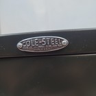 Vintage Cole Steel Index Card File Cabinet  Single Drawer  Industrial Equipment