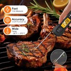 Waterproof   Ultra-fast Instant Read Food Thermometer Lcd Digital Display