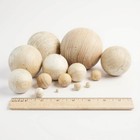 Solid Wooden Balls Crafts Games Home Decor Gnome Ball Noses Small Wood Balls