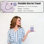 Contact Lens Case With Cleaner Washer portable Contact Lenses Tool Kit For Daily