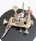 Collectable Antique Machine Part- Made In Iron   Brass- Interestin Industrial Lo
