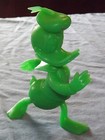 Vintage Toy 1971 Walt Disney Louis Marx  Usa 5 1 2  Green Plastic Donald Duck