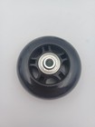 Black Replacement Luggage Wheels     Smooth   rolling Bearings     Suitcase Repair    