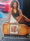 Miller High Life Metal Sign With Lady Rare One