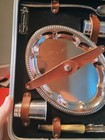 Vintage Ever-wear Executair 707 Trav-l-bar Portable Travel Bar Set Complete Key