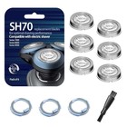 Sh70 Sh71 Replacement Blades - 6 Pack - For Philips Norelco Shavers - Fast Ship 