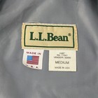 Vintage Ll Bean Jacket Mens Medium Gray Bug Shirt Nylon Mosquito Net Usa Ripstop