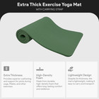 Balancefrom Yoga Mat  1  Extra Thick Exercise Pilates Workout Mat   used 