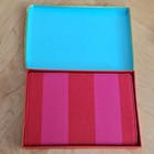 Kate Spade New York Red Pink Striped Organizer Day Planner Cover W  Box