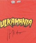 Hulk Hogan Signed Wwe  hulkamania  T-shirt  pia 