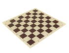Black   White Chess Set   20  Brown Vinyl Board - Tournament Regulation Weighted