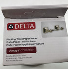 Delta Amaya Collection Pivoting Toilet Paper Holder  Brushed Nickel Ama50-sn