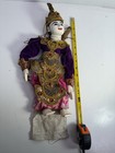 Burmese Marionette Puppet With Traditional Beaded Costume Hand-made Vintage