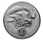 2023 1 Oz South Africa Big Five Buffalo  999 Silver Coin Bu