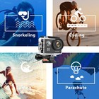 Original Eken H9r Action Camera Uhd 4k   30fps Wifi 2 0  170d Underwater Waterpr