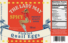 Spicy Pickled Quail Eggs  Small Batch Premium Quality Quail Eggs