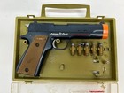 Vtg 1960s Topper Johnny Eagle Lieutenant Us Army Toy Gun W  Mag Shells   Case
