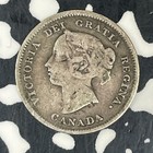 1885 Canada 5 Cents Lot c8633 Silver 