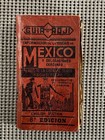 Vintage Mexico City Travel Guide   Guia Roji Mexico   1938   39 8a Ed