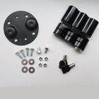 1 Set New Pack Mount Lock Black Fits For Rotopax Fuel Pack   Storage Box