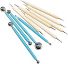 10 Pcs Dotting Tools Set For Mandala Rock Painting  Pottery  Embossing Art   Eba