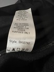 Nwot Weissman Black Lustre Wide Leg Dance Pants Sh12792 Size Medium Ma