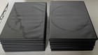 20 Empty Black Slim Dvd Cases Replacement Movie Game Disc Storage Lot