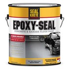 Epoxy Seal Concrete Garage Floor Paint Uv Resistant Resists Scuffing Slate Gray