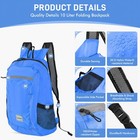 16l Hiking Backpack - Lightweight  Secure  And Versatile 