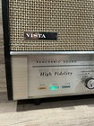 Vista Mid-century Fm-am 3-band Table Radio Tube Vgc Model 640 Rare