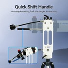 Svbony Sv225 Adjustable Angle Alt-azimuth Telescope Mount For Astronomical