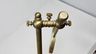 Antique Desktop  nautical  Magnifying Glass On Brass Stand Adjustable Decorative
