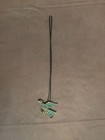 Vintage Southwestern Style Bird Bolo Tie W Faux Turquoise Stones   Braided Cord