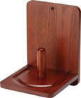 Durable Solid Wood Cone Chalk Holder  Stylish Wall Storage For Pool Tables