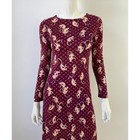 1970s Dress   70s Vintage Monkey Print Maxi Dress   Small