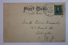 Mail Delivery Cart Cornwall Depot New York Orange County 1905 Antique Postcard
