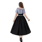 Ytws Renaissance Viking Costume For Women Medieval Outfit Mix Colors L xl