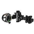 Cbe Trek Pro 3v Vertical 3 Pin Micro Dovetail Bow Sight W light 0 19  Rh-new