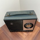Cute Vintage Westinghouse 7 Transistor Portable Am Radio Model H-770p7 Leather