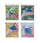 Usps Flags For All Seasons Forever Stamps 100 Stamps  5 Books Of 20 